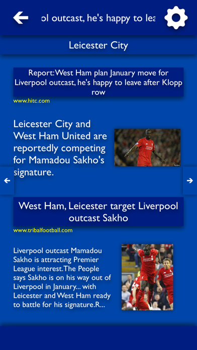 Screenshot #2 pour All The News - Leicester City Edition