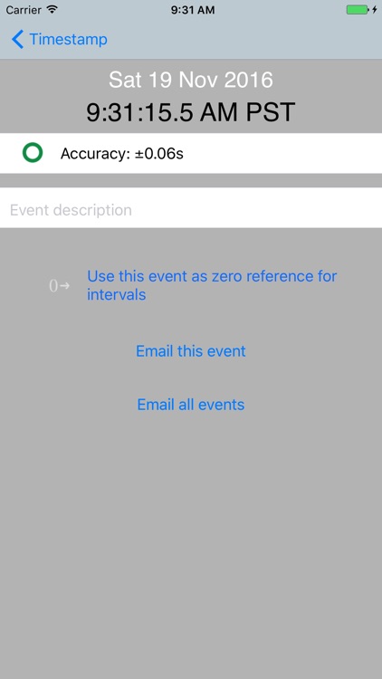 Emerald Timestamp screenshot-4