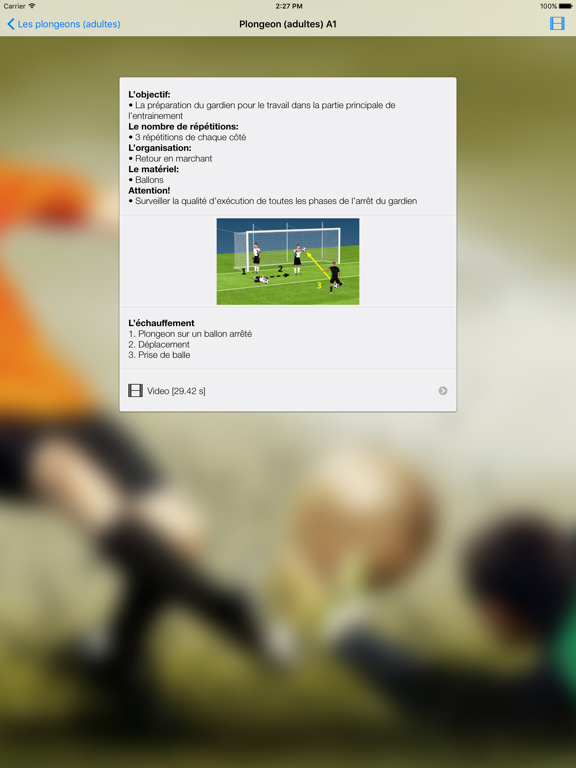 Screenshot #4 pour Goalkeeper Training