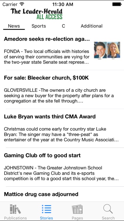 The Leader-Herald All Access
