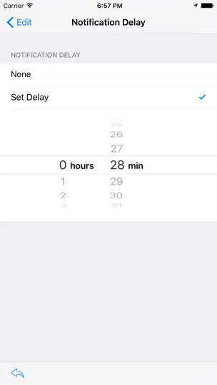 Capture d'écran de IGeoAlarmFree - Battery Friendly Location Alarm sur iPhone 5