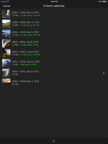 MagicShrink - lossless batch photo compressor screenshot 2