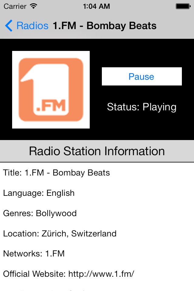 India Radio Live Player (Tamil / Hindi / Indian) screenshot 3