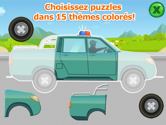 Screenshot #6 pour Jigsaw puzzle avec des voitures et des véhicules