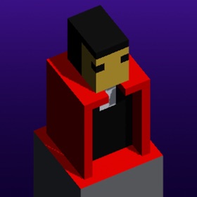 螢幕擷取畫面 (5) Superhero Cube Jump - Color Path Block Games