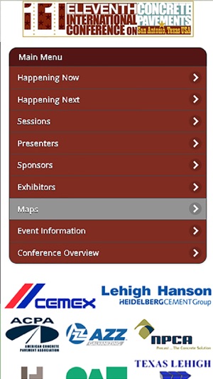 International Conference on Concrete Pavements (ICCP) App(圖1)-速報App