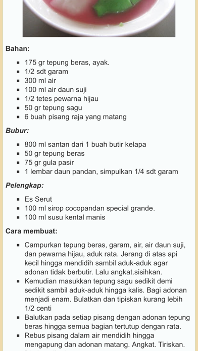 Screenshot #3 pour Resep Es Indonesia