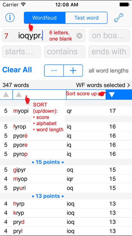 Wordfeud Norsk Words Finder Bokmål/Nynorsk/NSF