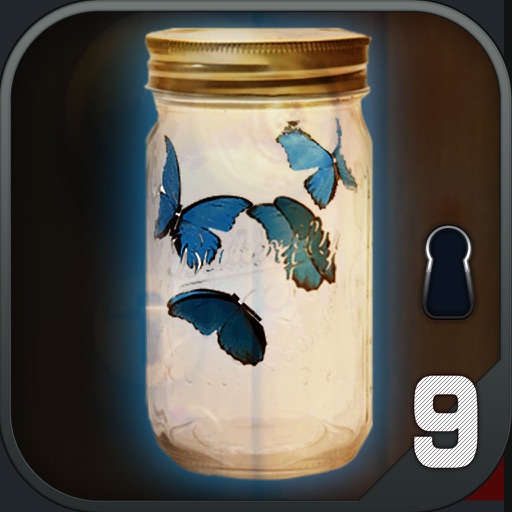 Room escape : blue butterfly 9 Icon