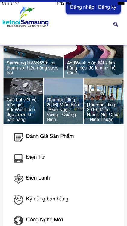 Kết nối Samsung