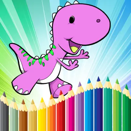 Dinosaurs Coloring - Animals Painting page drawing book games for kids Cheats