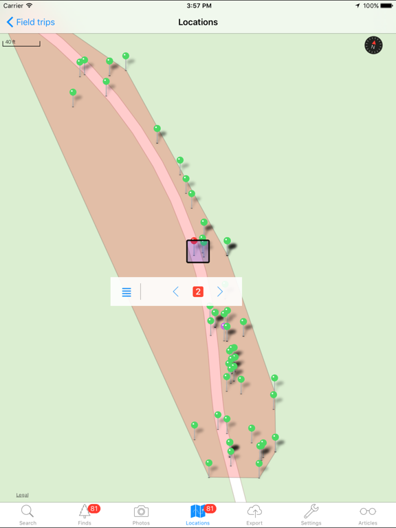 Screenshot #6 pour Eco:Map Lite