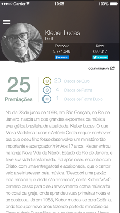 How to cancel & delete Kleber Lucas - Oficial from iphone & ipad 3