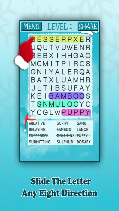 How to cancel & delete Christmas Word Search Fun from iphone & ipad 3