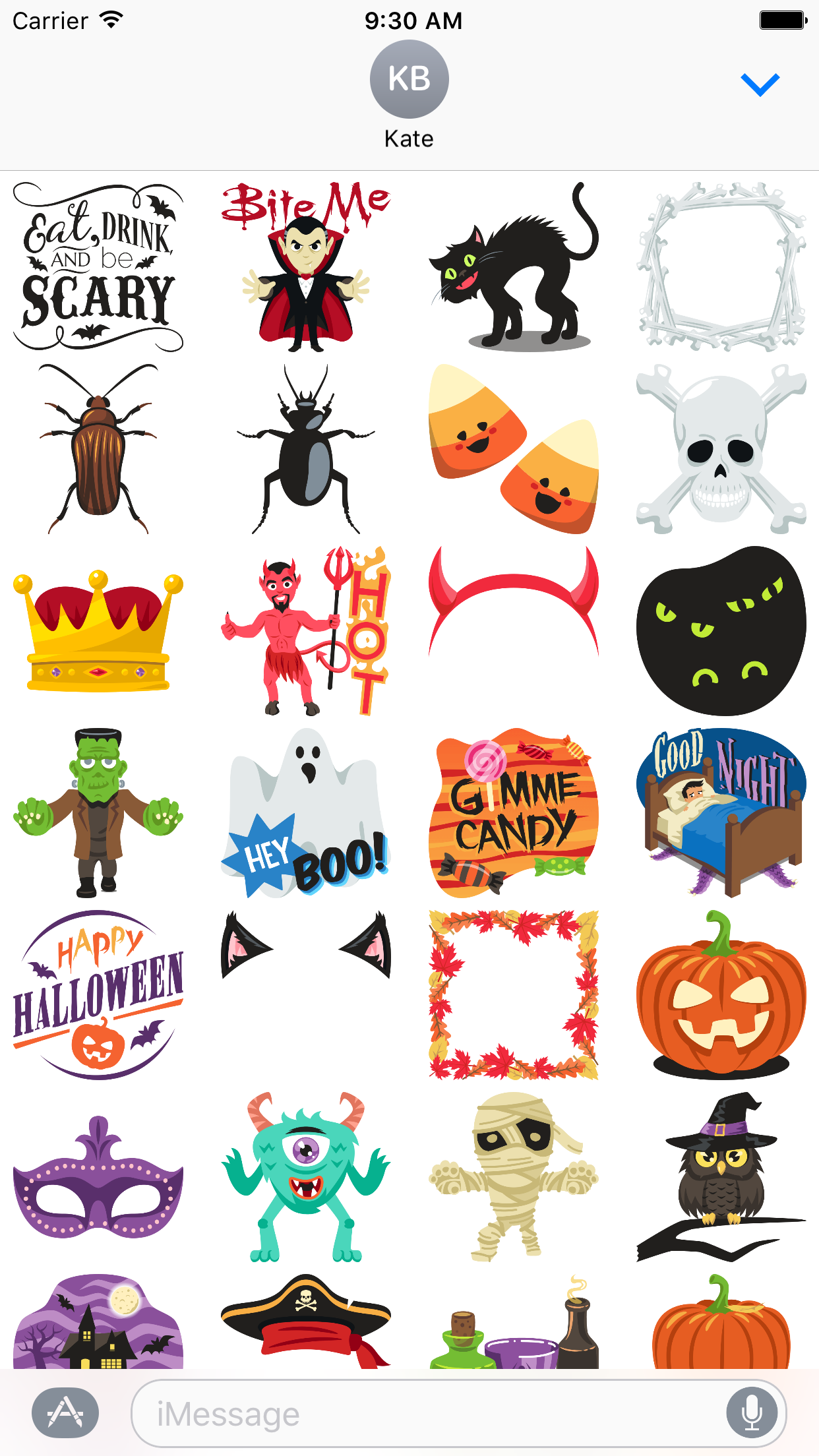 Halloween Party: Stickers by EmojiOne