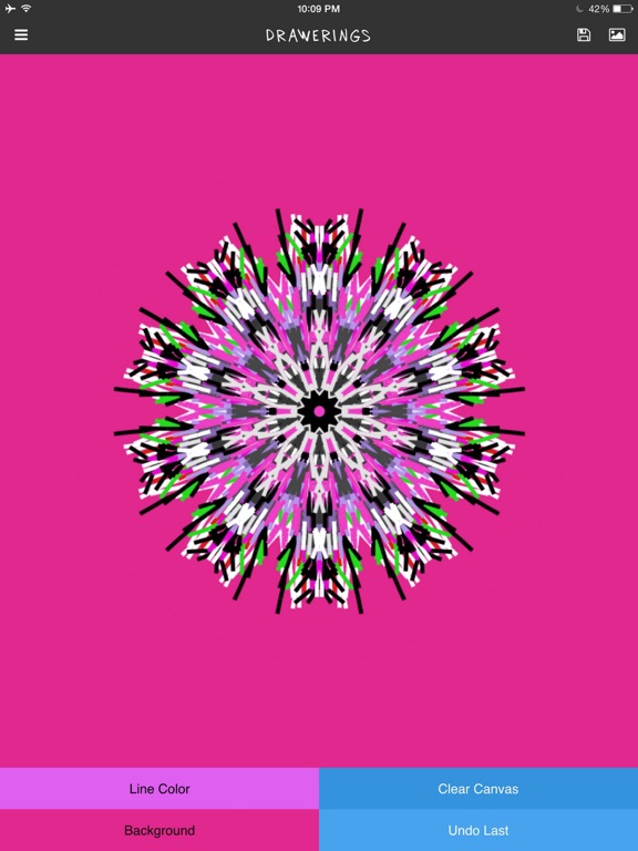 Screenshot #5 pour Drawerings - Mandala Kaleidoscope Drawings!