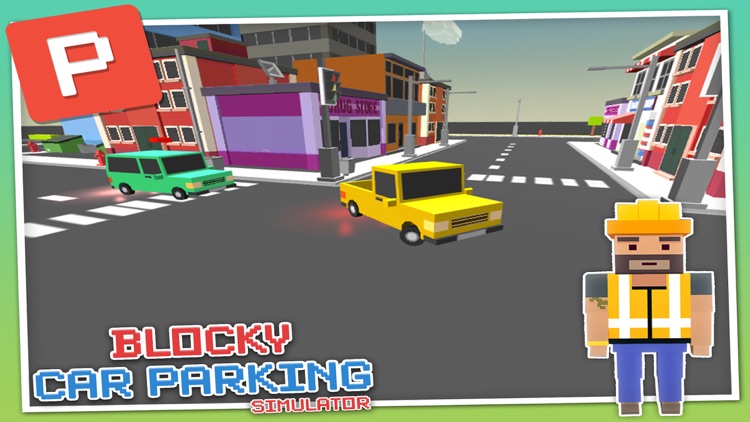 Blocky Car Parking Simulator 3D