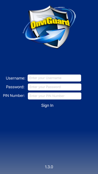 Screenshot #1 pour OnviGuard Mobile