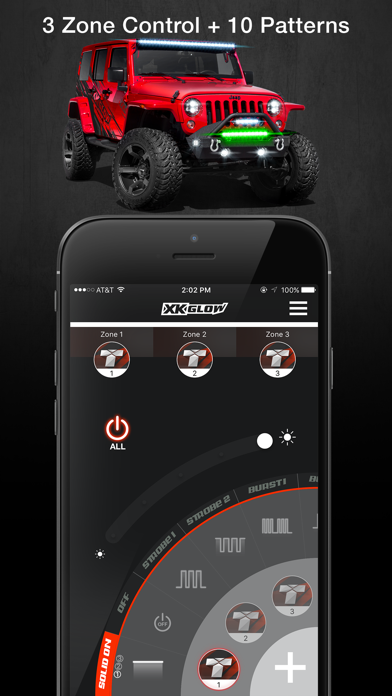 Screenshot #1 pour XK TITAN - LED Light App Controller