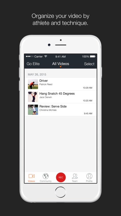 Hudl Technique: Slow Motion Video Analysis