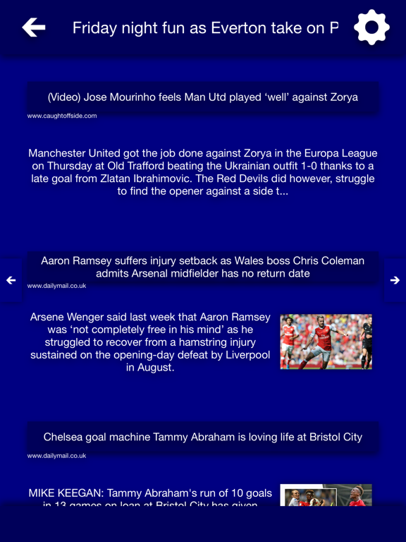 Screenshot #6 pour All The News - Everton FC Edition