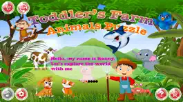 Game screenshot Farm Animals Jigsaws Puzzles Games Kids & Toddlers apk