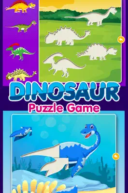 Game screenshot Dinosaur Games: Puzzle for Kids & Toddlers mod apk