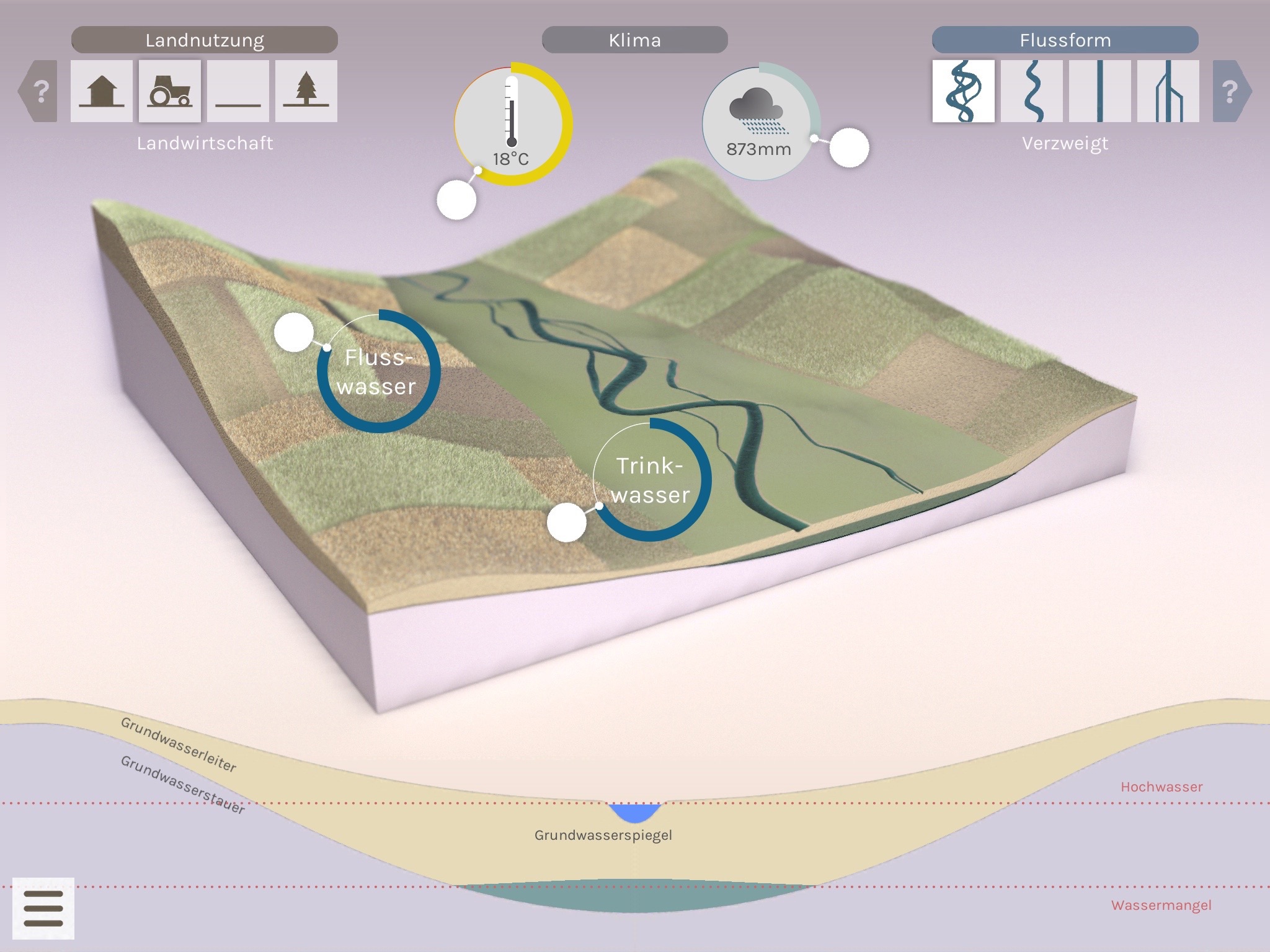 Grundwasser App screenshot 2