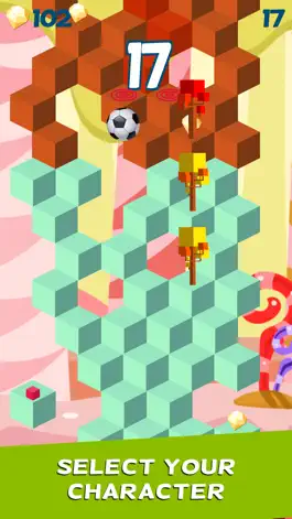Game screenshot Cube Skip Ball Games - Reach up high in the sky play this endless blocks stacking free apk