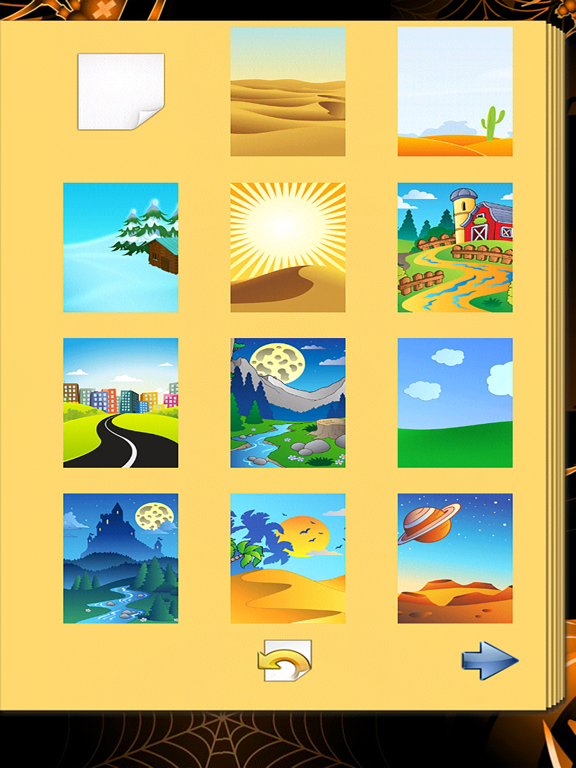 Halloween Sticker Book iPad screenshot