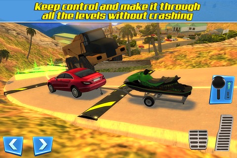 RV & Boat Towing Parking Simulator Real Road Car Racing Drivingのおすすめ画像3