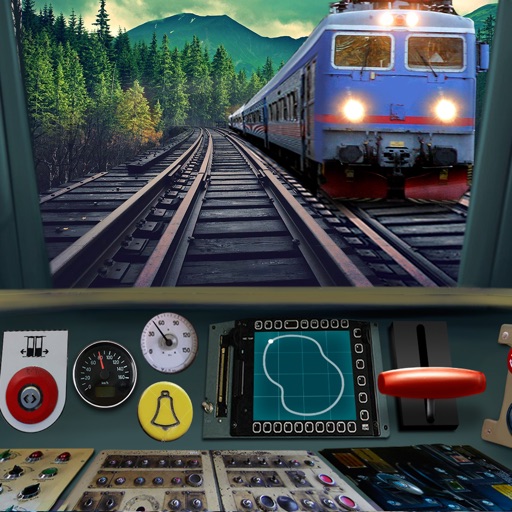 Train Driving 3D Simulator iOS App