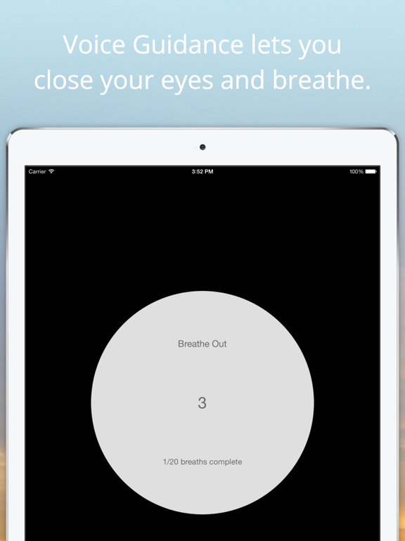 Centered - Meditation & Mindfulness iPad screenshot