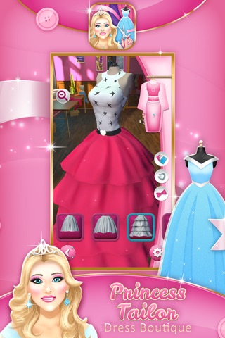 Princess Tailor Dress Boutique-Girl Fashion Design screenshot 4