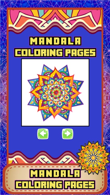 Adult Coloring Book Mandala Stress Relief Therapy