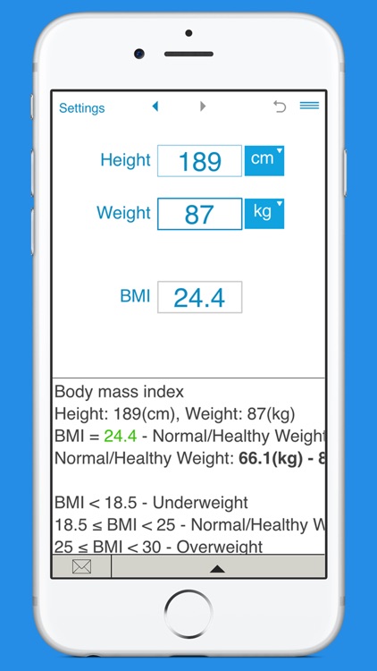 Smart BMI Calculator by Intemodino Group s.r.o.