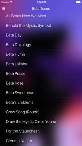 Game screenshot Beta Tunes (Beta Theta Pi) mod apk