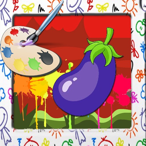 Coloring Games Vegetable Version Icon