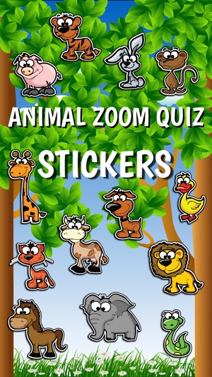 Cartoon Animal Stickers