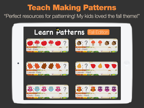Learn Patterns - Fall Patterning Appのおすすめ画像1