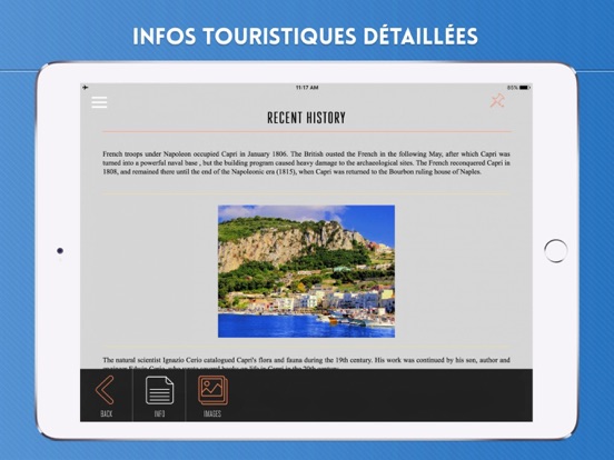 Screenshot #6 pour Capri Guide de Voyage avec Cartes Offline