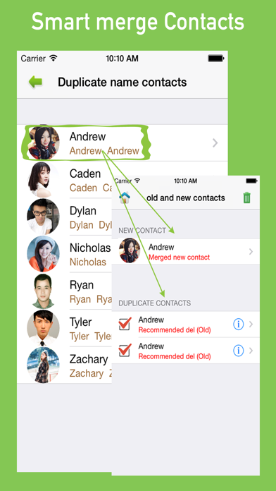 Screenshot #2 pour MyCleaner - clean contacts