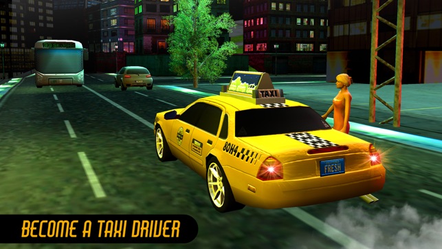 Taxi Driver 3D-Extreme Taxi driving & parking game(圖4)-速報App