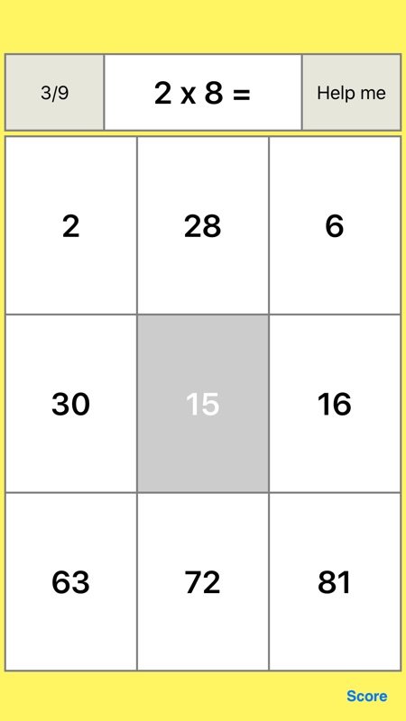 one digit multiplication tADa screenshot 1