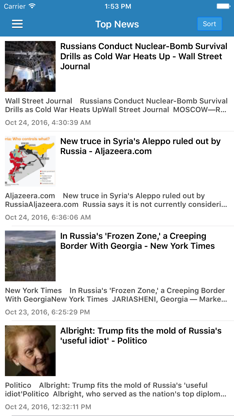Russia News Today Free - Latest Breaking Updates screenshot 1