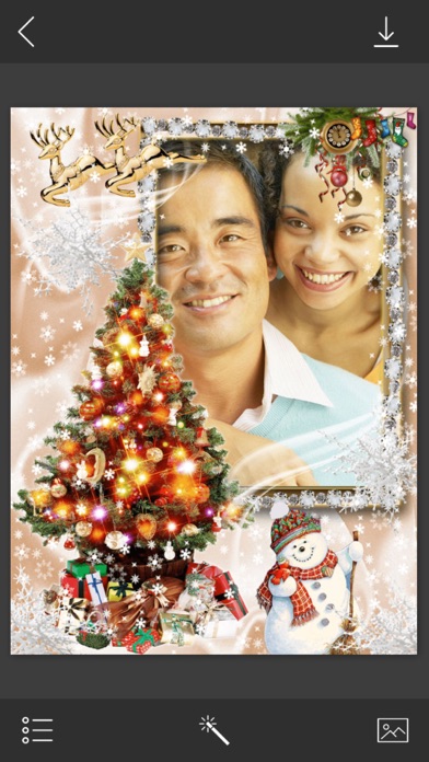 Winter Picture Frame - PicShop screenshot