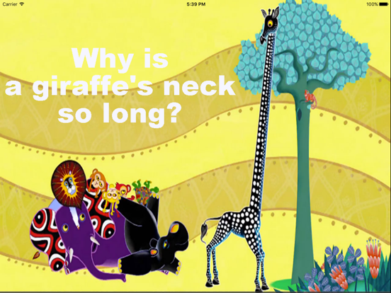 Screenshot #4 pour A Giraffe Story - Baby Learning English Flashcards