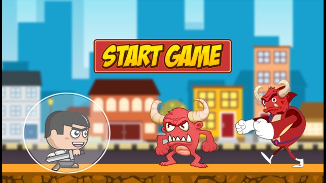 Mini Warrior vs Monsters - Run, Jump & Attack Game(圖2)-速報App