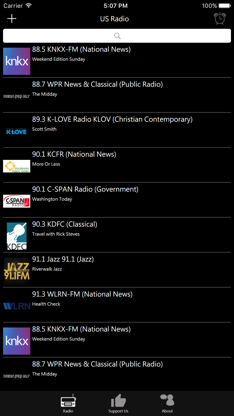 American Radio - US Radio screenshot 1