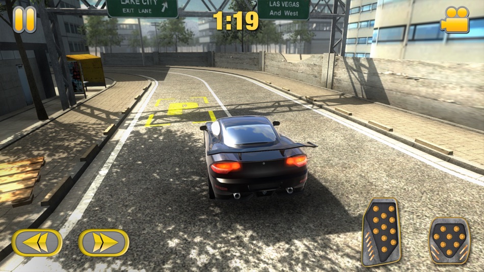 #4. Car Parking Test - Realistic Driving Simulation (iOS) 来自: Guoqing Xu